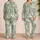 Fresh Green Botanical Bellflower Garden Motif For Spring Lounging At Home Gift Giving Satin Pajamas Set - 2