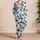 Tropical Sailboats And Palm Leaves For Coastal Resort Lounging Satin Pajamas Set - 4