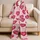 Red Heart Thank You Valentine's Day Cozy Lounge Gift for Women, Teens, and Couples Satin Pajamas Set - 5