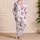 Vintage Floral Hearts for Romantic Lounging and Thoughtful Valentine Gifts for Women Satin Pajamas Set - 4