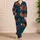Stylized Women Portraits And Coral Hearts For Mother's Day Gifts And Cozy Nights Satin Pajamas Set - 4