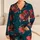 Stylized Women Portraits And Coral Hearts For Mother's Day Gifts And Cozy Nights Satin Pajamas Set - 1