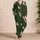Calico Cats Moss Green Cozy Sleepwear For Cat Lovers Satin Pajamas Set - 4