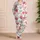 Hand Drawn Pink Heart Doodles for Valentine Sleepwear and Cozy Lounge Lovers Gift Satin Pajamas Set - 4