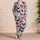 Vibrant Sugar Skulls, Butterflies And Flowers for Dia De Los Muertos Celebrations Satin Pajamas Set - 4