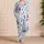 Cobalt Medical Science Icons For Healthcare Worker Relaxation And Nighttime Comfort Satin Pajamas Set - 4