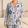 Cobalt Medical Science Icons For Healthcare Worker Relaxation And Nighttime Comfort Satin Pajamas Set - 1