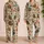 Stained Glass Patchwork Cats and Moths for Cozy Evenings at Home, Botanical Cat Lovers Satin Pajamas Set - 2