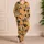 Dog Mom Paw Motif Relaxed Bedtime Gift for Animal Lovers and Proud Pet Parents Everywhere Satin Pajamas Set - 4
