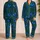 Blue Morpho Butterflies In Twilight Forest For Dreamy Nature Lovers And Cozy Evenings Satin Pajamas Set - 2
