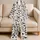Cute Cartoon Dairy Cows for Cozy Farmhouse Lounging, Sleepovers, and Cow Lover Gifts Satin Pajamas Set - 5
