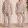 Vintage Floral Patchwork Lounge Set for Cozy Evenings and Relaxed Weekend Style at Home Satin Pajamas Set - 2