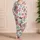 Coastal Shell And Starfish Motifs For Relaxed Beach Vacation Nights At Home Satin Pajamas Set - 4