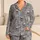Gothic Skull And Crossbones For Moody Lounge Nights And Alternative Style Lovers Satin Pajamas Set - 1