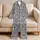 Gothic Skull And Crossbones For Moody Lounge Nights And Alternative Style Lovers Satin Pajamas Set - 5