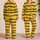 Honeybee And Black Stripe Loungewear for Cozy Bedtime, Bee Lovers and Yellow Decor Fans Satin Pajamas Set - 2