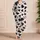 Black And Plum Hand Painted Heart Motifs For Romantic Bedtime And Cozy Nights At Home Satin Pajamas Set - 4
