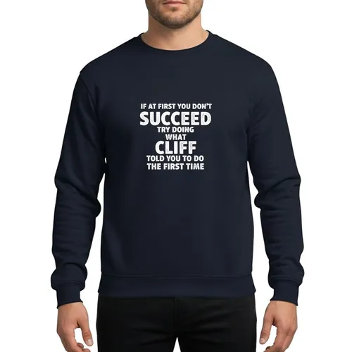 Sarcasm Enthusiasts' White Distressed Retro Stacked Sans-Serif Typographic Quote Black Sweatshirt
