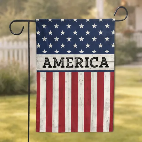 America Stars Stripes 1776-2026 - USA 250th Anniversary Independence Day Garden Flag