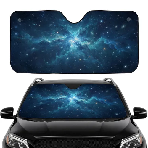 Deep Space Nebula Stars Galaxy - Car Interior Upgrade Road Trip Gift Car Sunshade