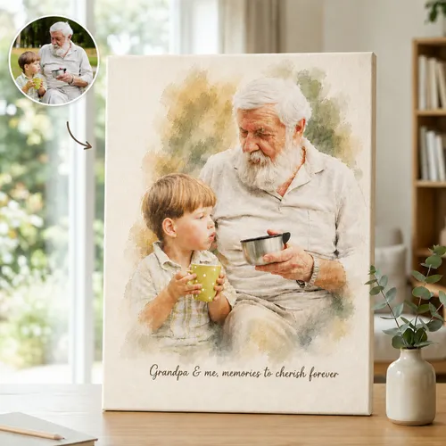 Custom Canvas Print – A Lasting Gift for Couples, Parents & Family on Mother's Day, Father's Day, Birthday or Christmas