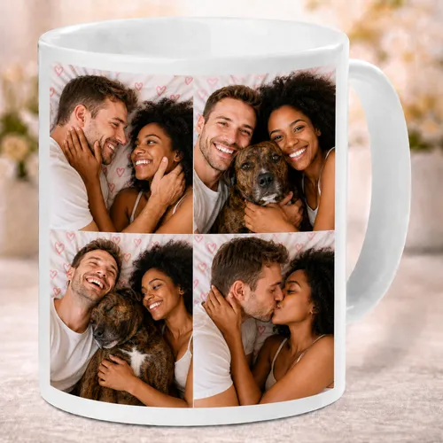Custom Photo Mug – A Warm Gift for Dad, Mom, Grandpa, Grandma, Husband, Sister & Bestie on Father's Day, Mother's Day, Christmas or Birthday