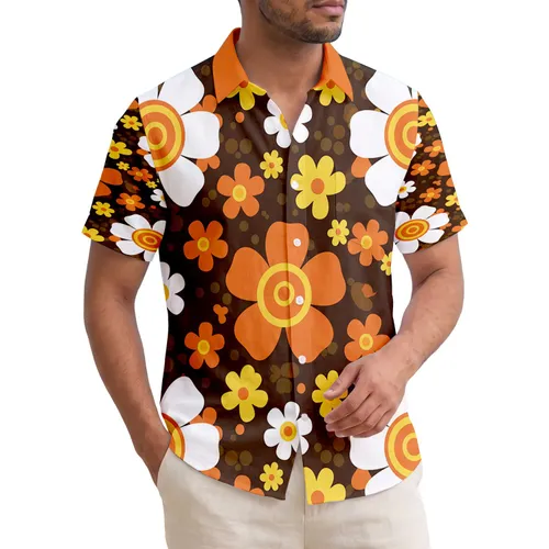 Botanical Tropical Floral Blossoms - Home Decor Gift for Plant Lover & Gardener Everyday Style Hawaiian Shirt