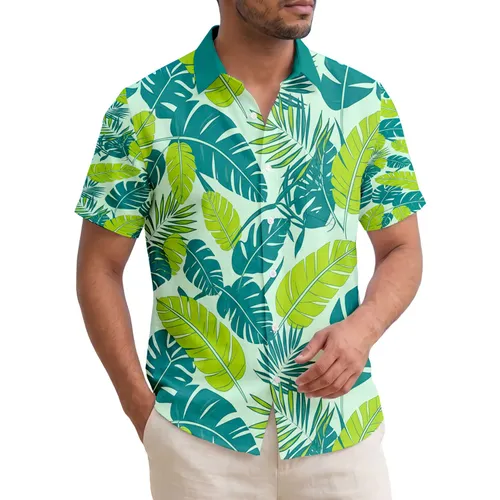Tropical Leaves Banana Philodendron - Home Decor Gift Hawaiian Shirt