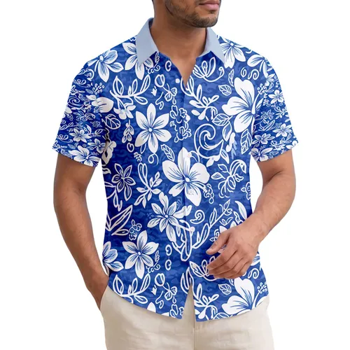 Tropical Plumeria Hibiscus Flowers - Island Life Home Decor Gift Hawaiian Shirt