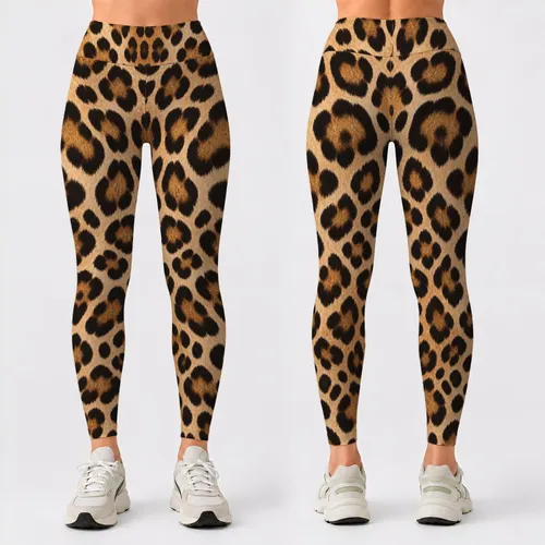Warm-Toned Leopard Spots for Weekend Outfits, Travel Days, and Everyday Wild Style Leggings