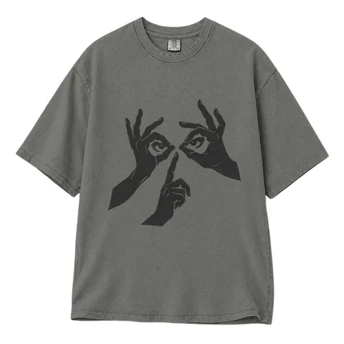 Surreal Gesture of Silence Art Shirt, Minimalist Hands Design for Art Lovers, Tee, Hoodie, Sweatshirt