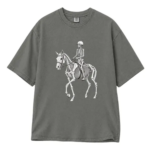 Horse Skeleton Rider Skeleton Shirt, Spooky Equestrian Halloween Gift, Tee, Hoodie, Sweatshirt