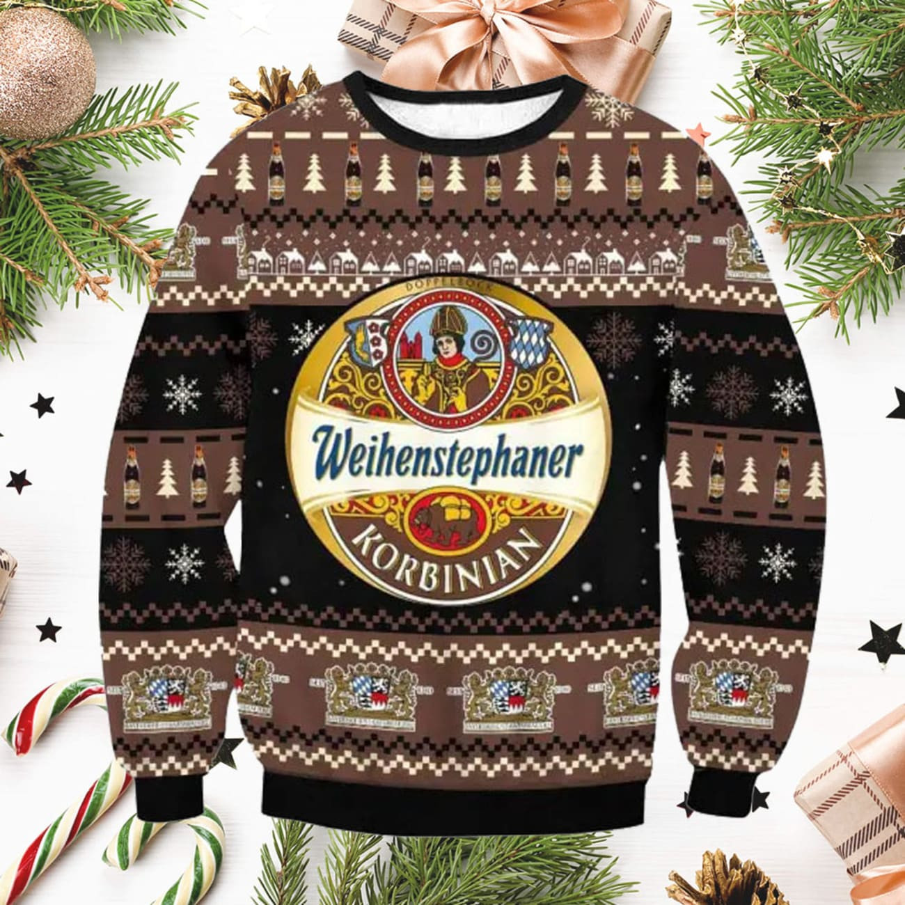 Weihenstephaner Korbinian Beer Lover's Holiday Sweater