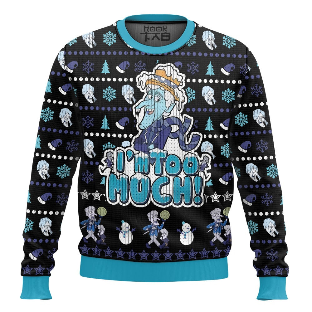 Snow Miser Ugly Christmas Sweater - The Year Without Santa Claus