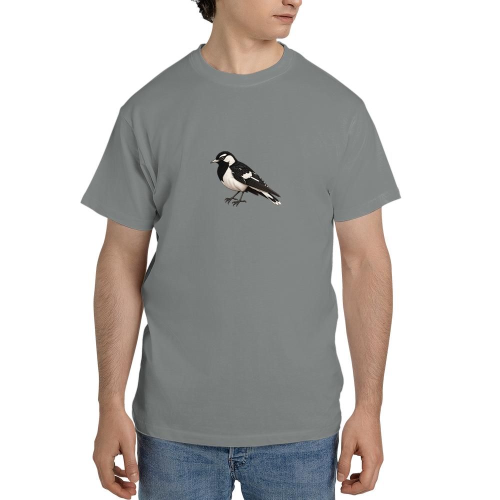 vintage black white magpie tshirt