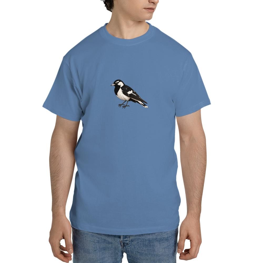 vintage black white magpie tshirt