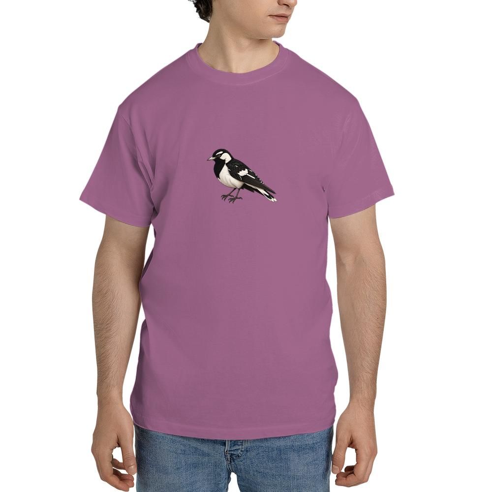vintage black white magpie tshirt