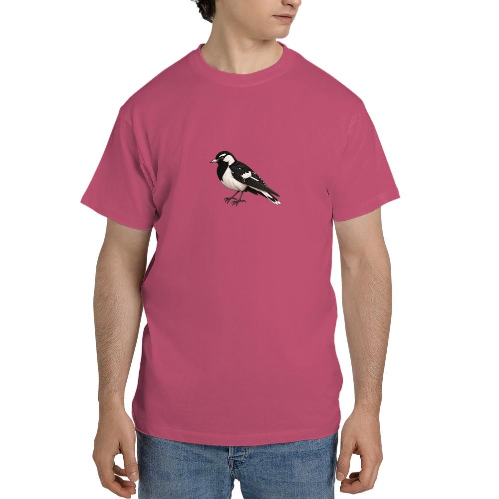 vintage black white magpie tshirt
