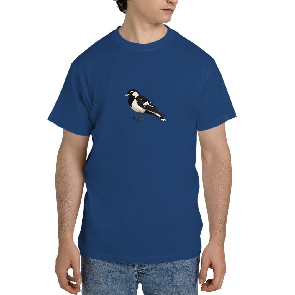 vintage black white magpie tshirt