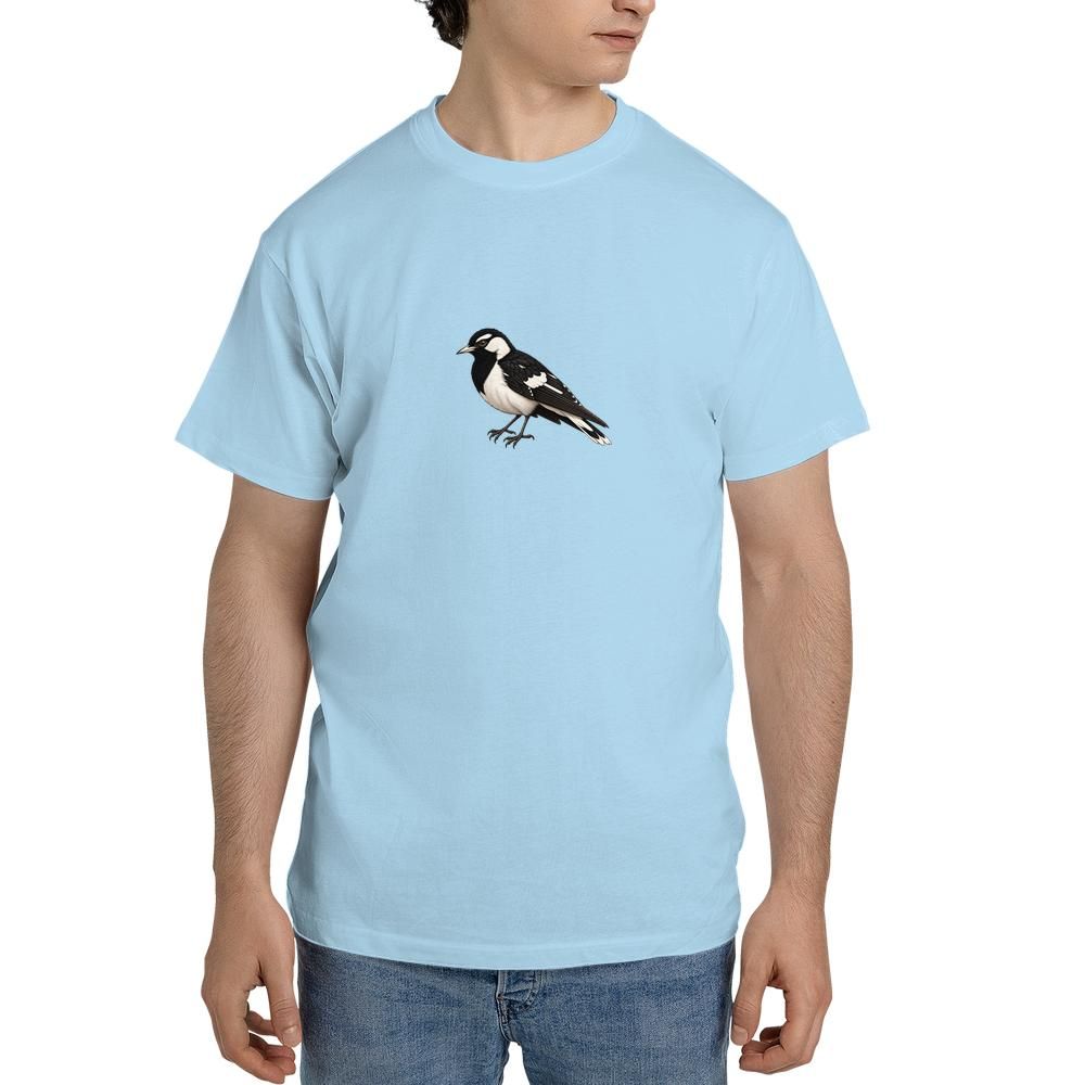 vintage black white magpie tshirt