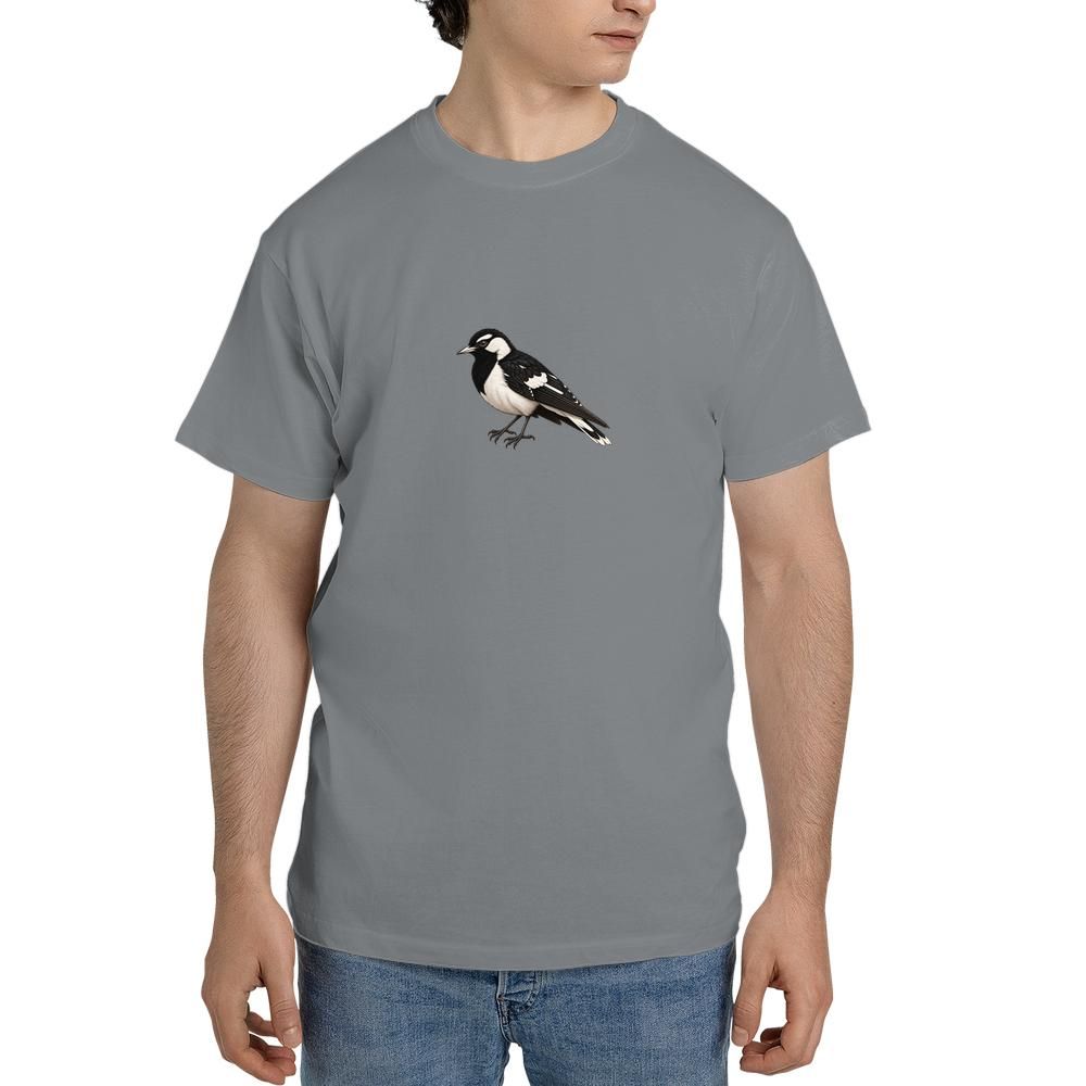 vintage black white magpie tshirt