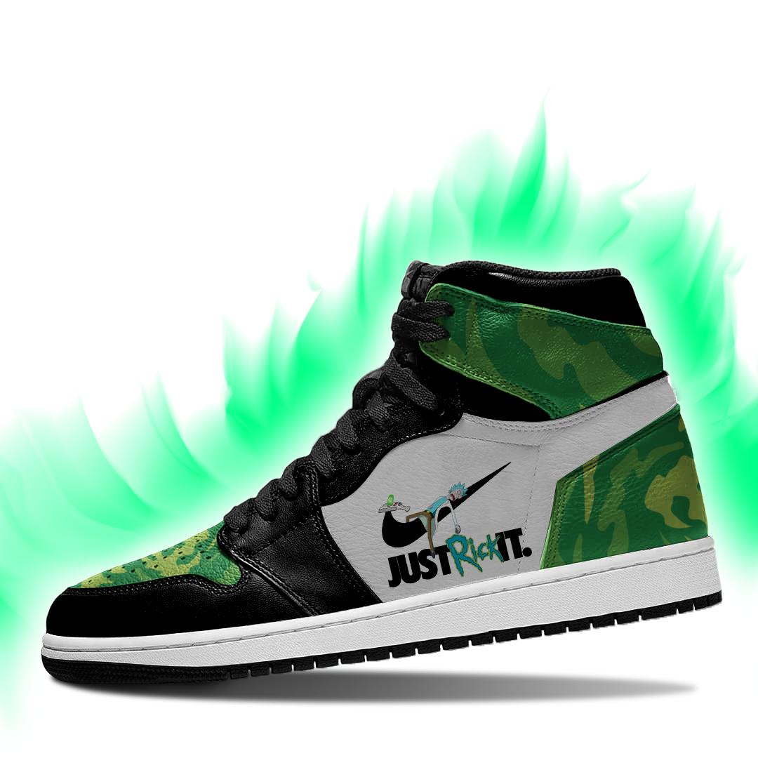 rick and morty air jordans