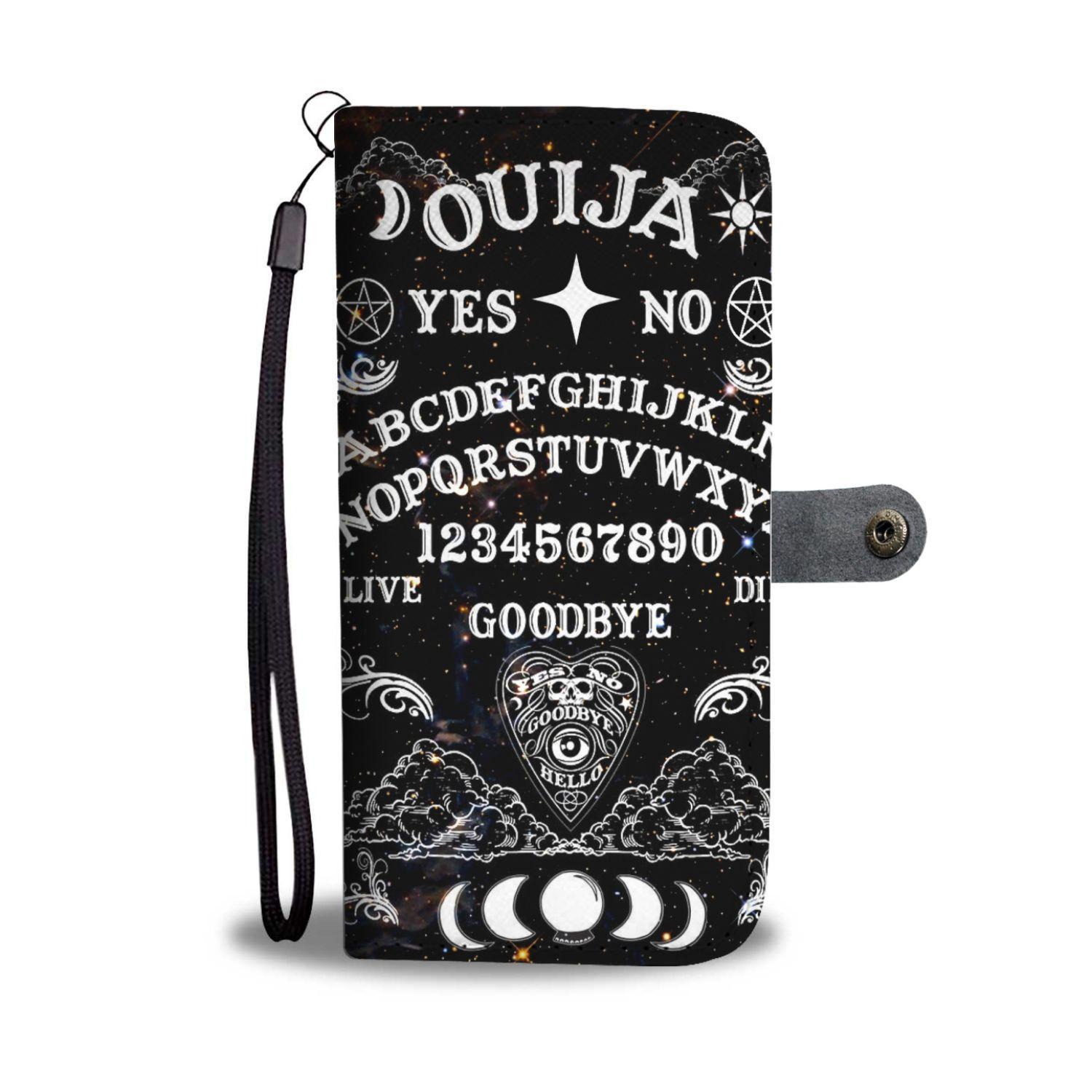 Ouija Witch Wallet Case