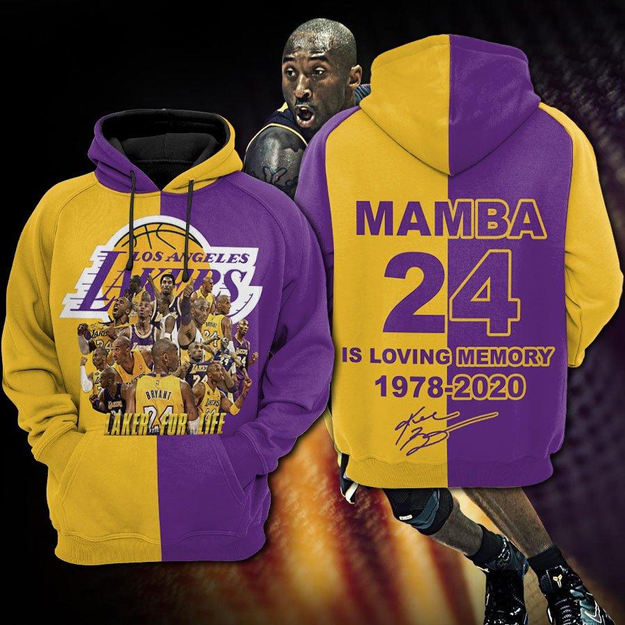 kobe bryant 3d hoodie