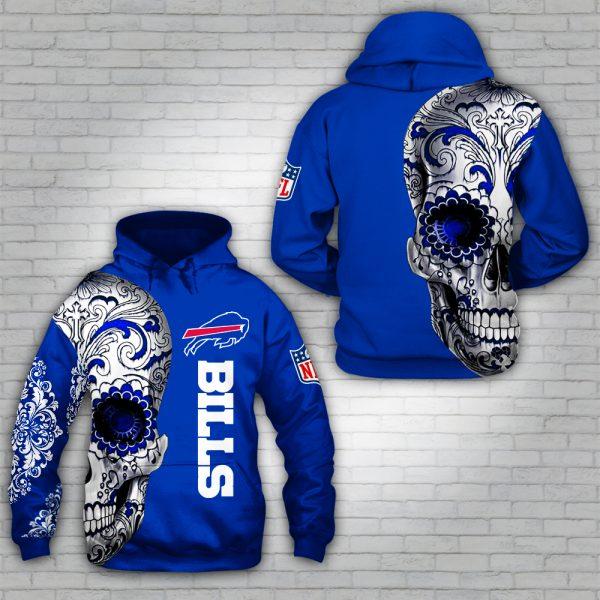 Stocktee Buffalo Bills Bandana Skull Limited Edition Men's And Women's ...