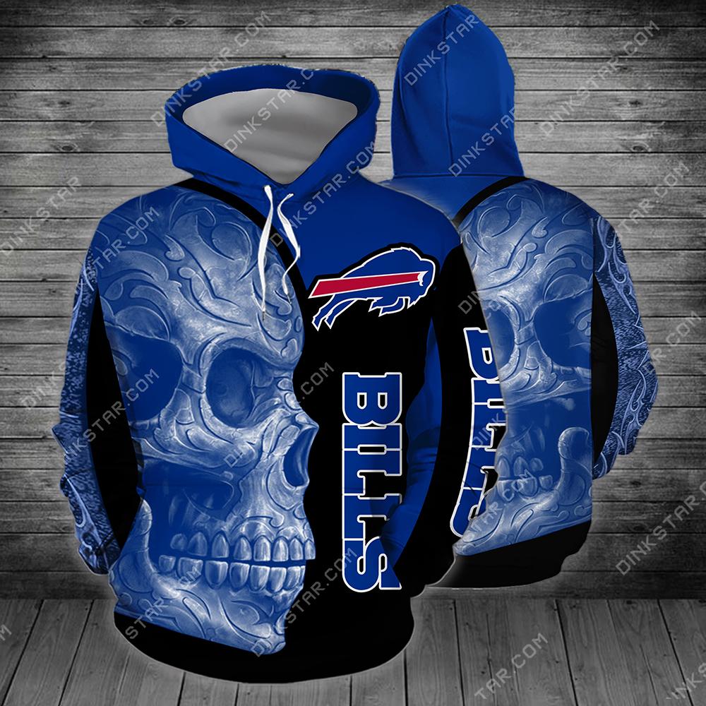 buffalo bills skull shirt