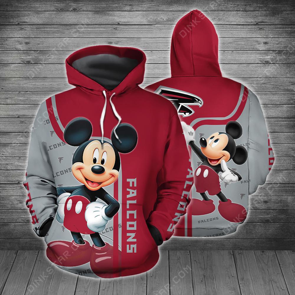 Stocktee Atlanta Falcons with Mickey Limited Edition for Kids All Over ...