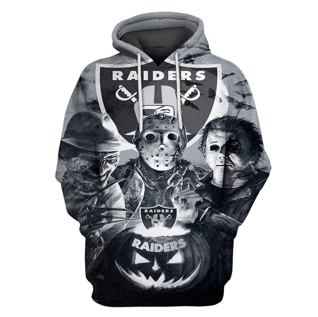 Stocktee Oakland Raiders Halloween Limited Edition Men's And Women's ...