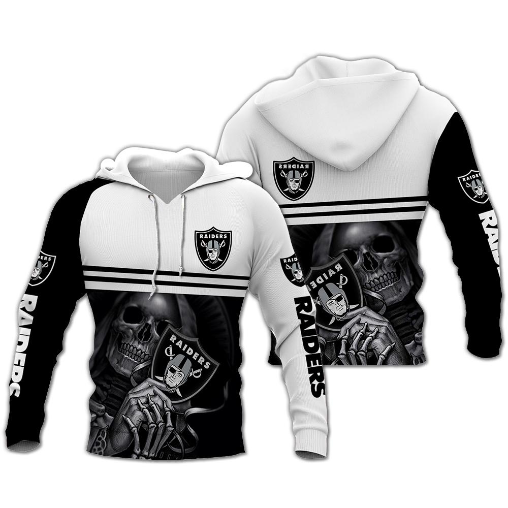 Stocktee Oakland Raiders Skull Limited Edition Men's And Women's All ...