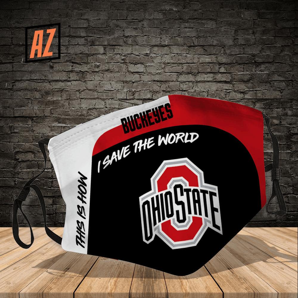 NCAA Ohio State Buckeyes Face Masks DM178